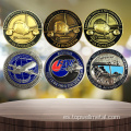 Moneda conmemorativa de metal 3D personalizada al por mayor